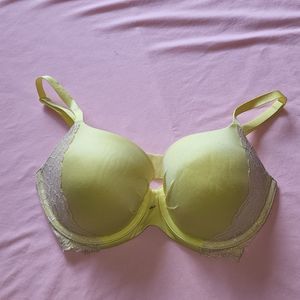Victoria's Secret fabulous padded push up bra Yellow